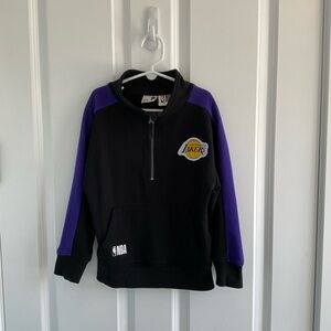 Cotton On Kids NBA Los Angeles Lakers Black and Purple Jacket